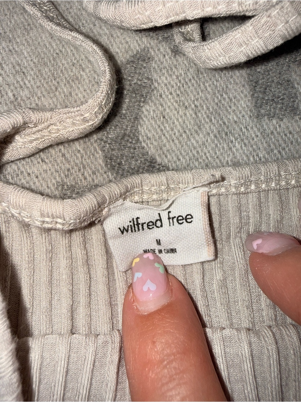 Wilfred Ribbed Cropped Tank Top - Picture 3 of 7